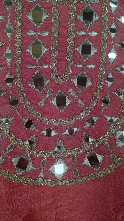 Peach Colour Chudidar(GE-GPZS_1543)