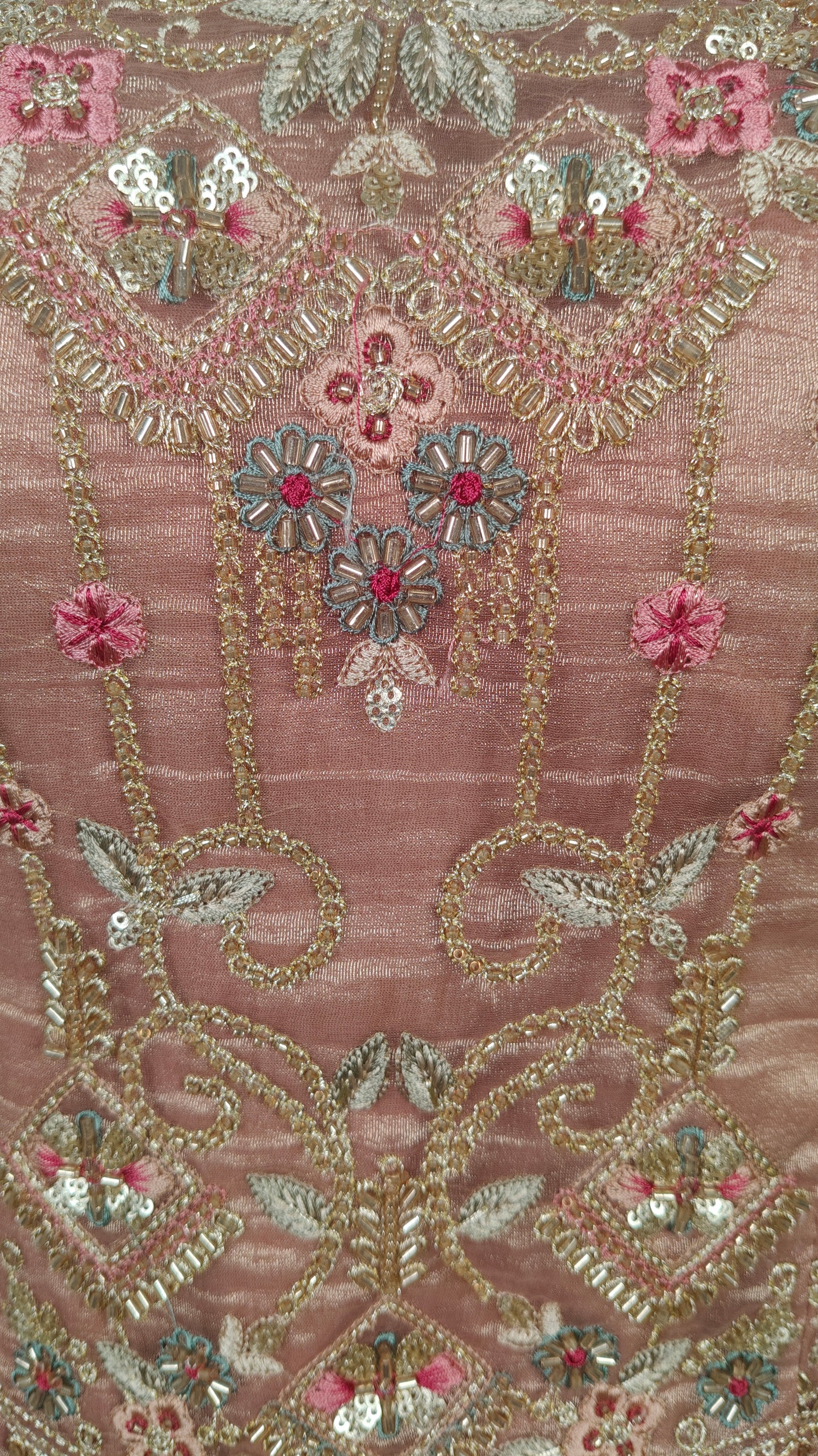Dusty Rose Colour Ghaghra Choli(LE-WGHC_9861)