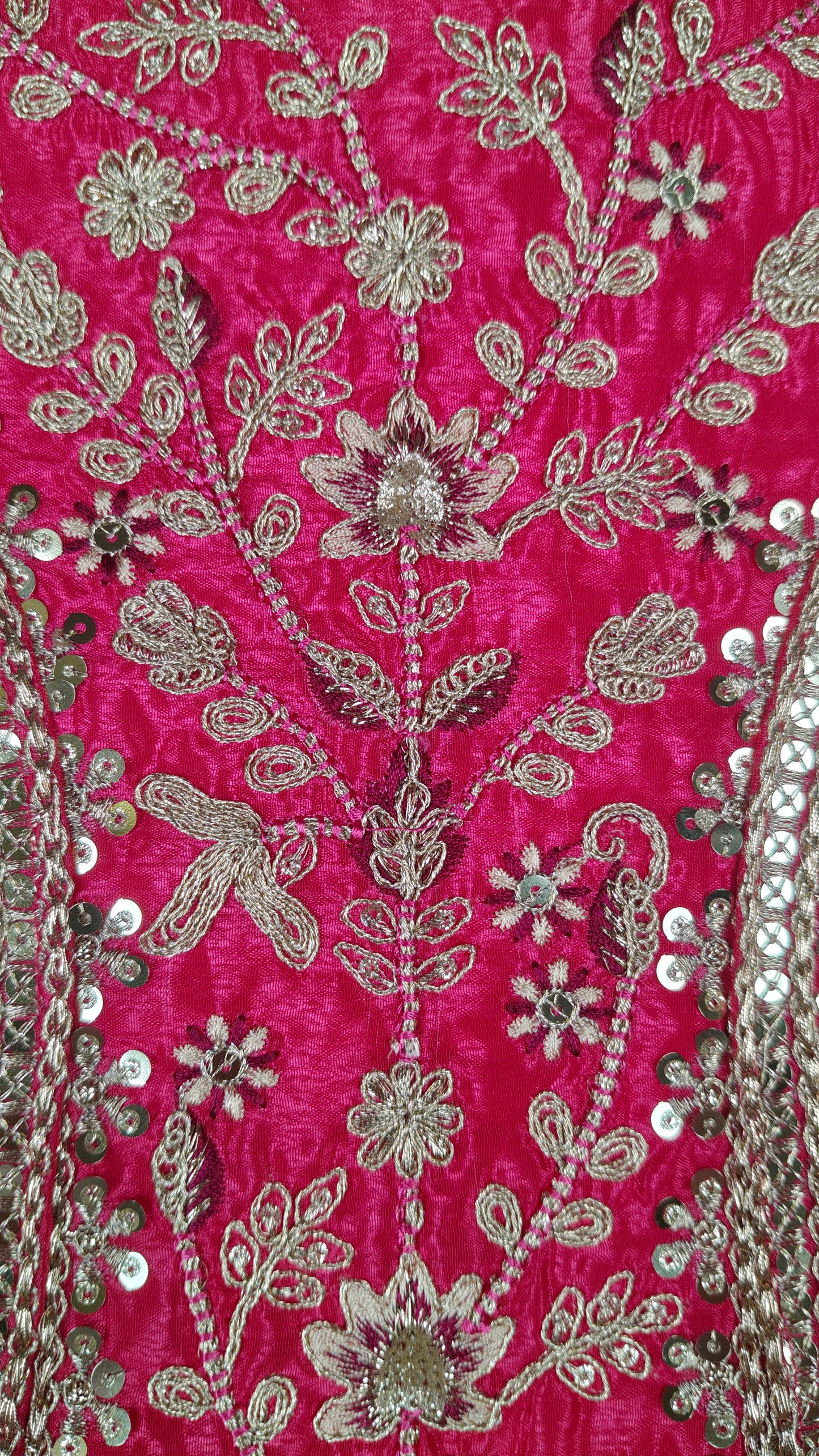 Fuchsia Pink Colour Plazo Set(GE-GPZS_1459)