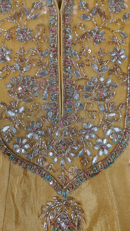 Mustard Colour Chudidar(GE-GCHU_5066)