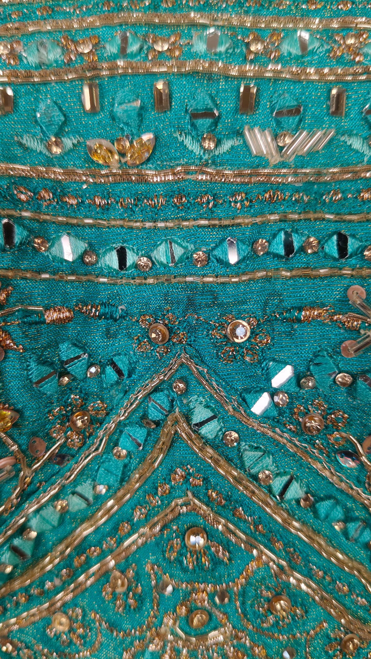 Peacock Blue Colour Ghaghra Choli(LE-WGHC_3952)