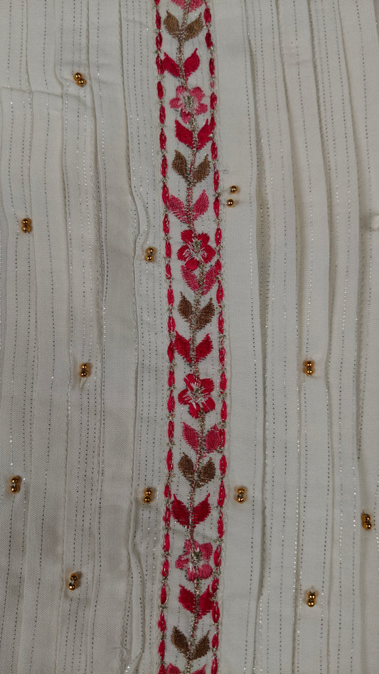 White Colour kurti Set(GC-GKUS_992)