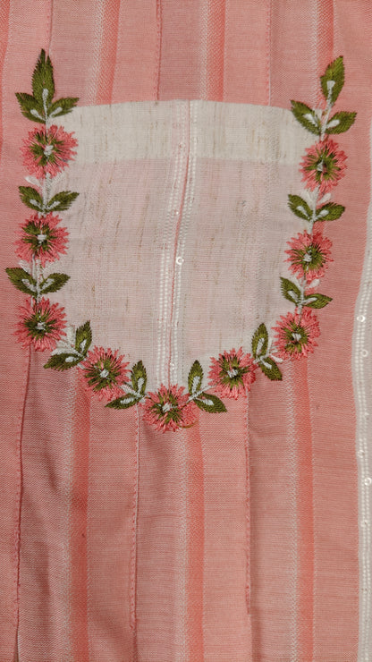 Peach Colour Kurti Set(GC-GKUS_2091)