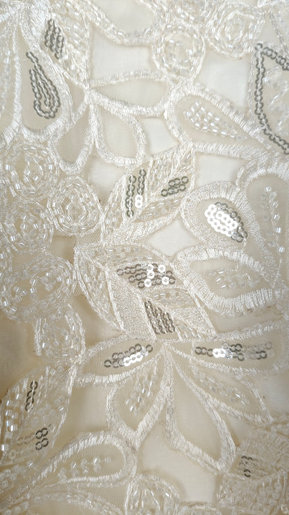 Cream Colour Plazo Set(GE-GPZS_2374)