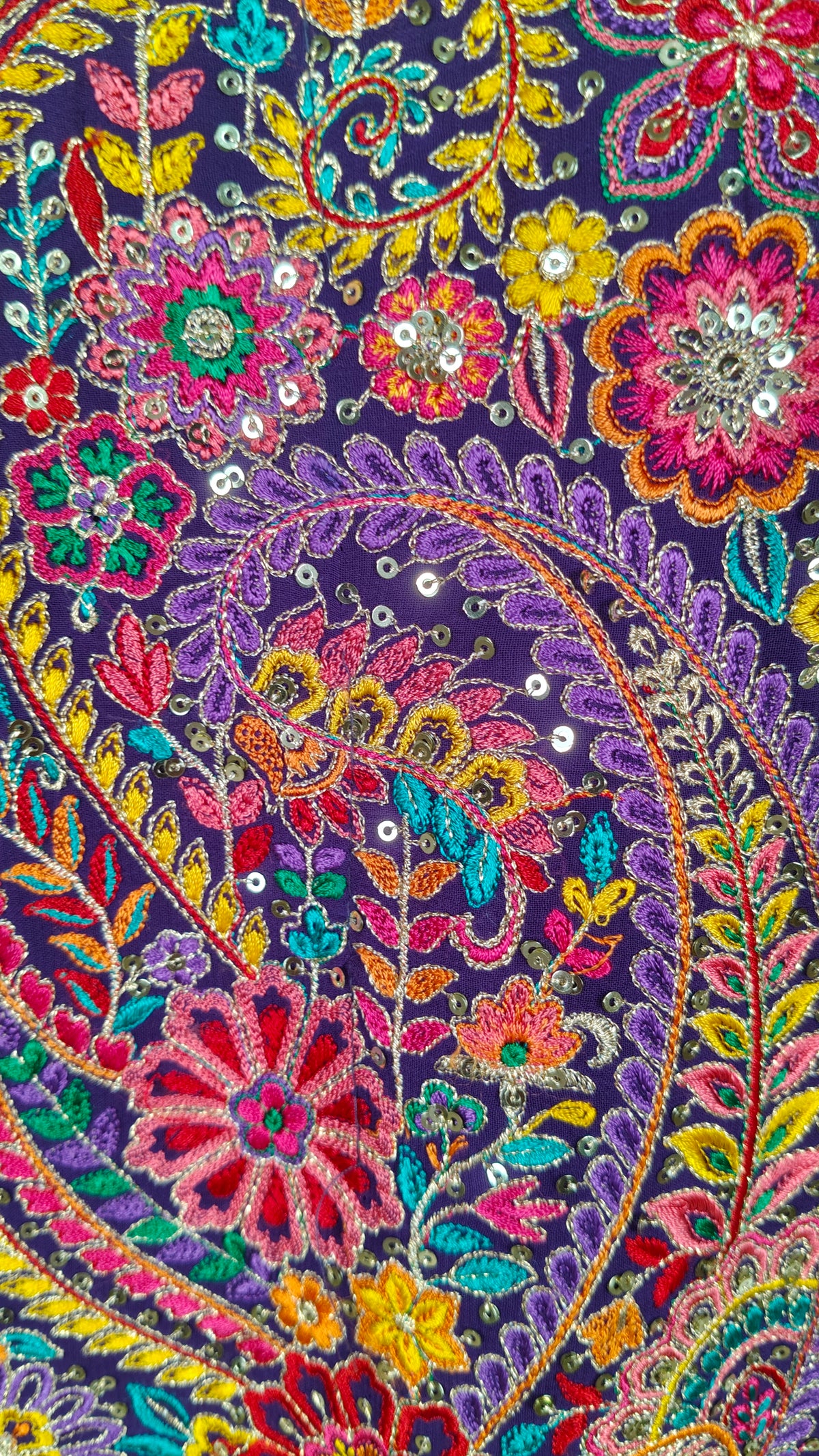 Purple Colour Plazo Set(LE-WPZS_8285)