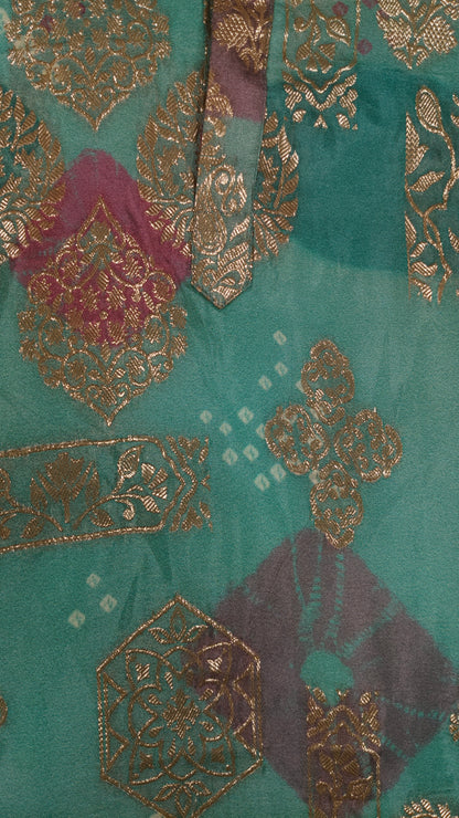 Rama Green Colour Kurta Set(ME-MKUS_KT 2869)