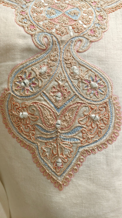 Cream Colour Bundi Set(ME-MBUS_TPS 1138)