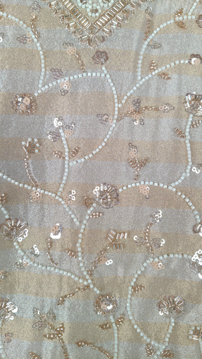 Cream Colour Plazo Set(GE-GPZS_6211)