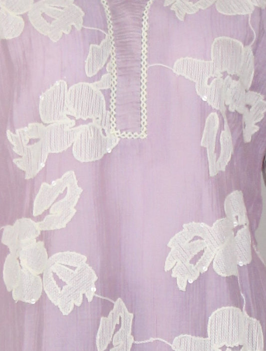 Soft Lavender Colour Pant Set(LE-WPNS_1671)