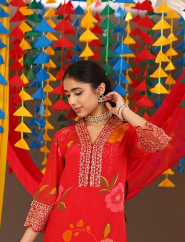 Rani Colour Straight Cut Suit(LE-WPNS_004)