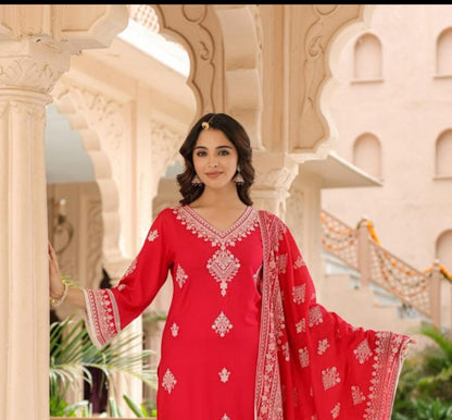 Rani Colour Straight Cut Suit(LE-WPNS_003)