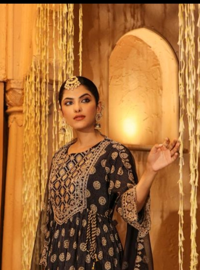 Blue Colour Long Top (LE-WPNS_006)