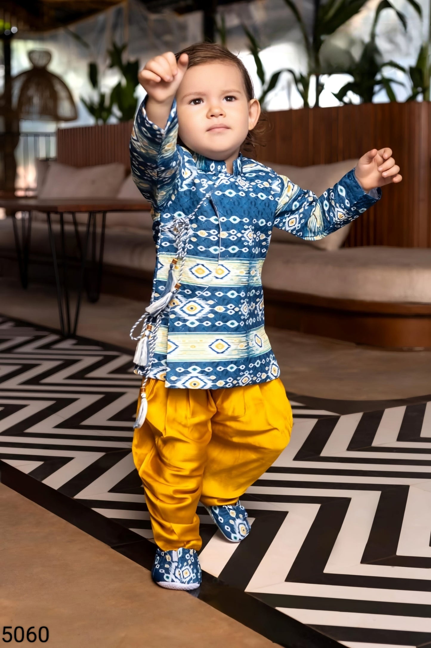 Blue Colour Kurta Set(BE-BKUS_5060)