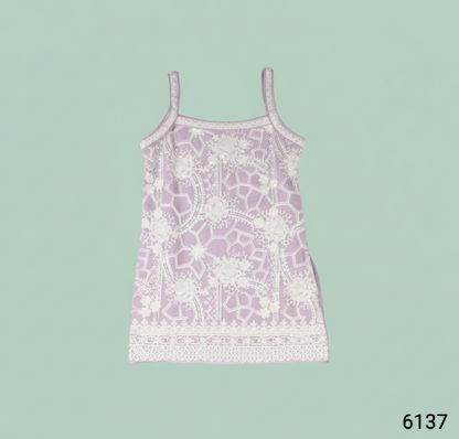 Purple Colour Plazo Set(GE-GPZS_6137)