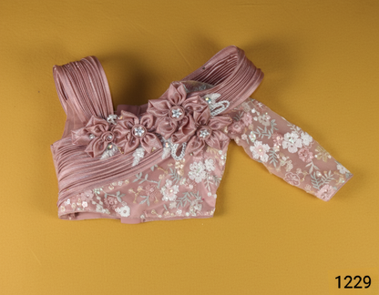 Peach Colour Ghaghra Choli(GE-GGHC_1229)