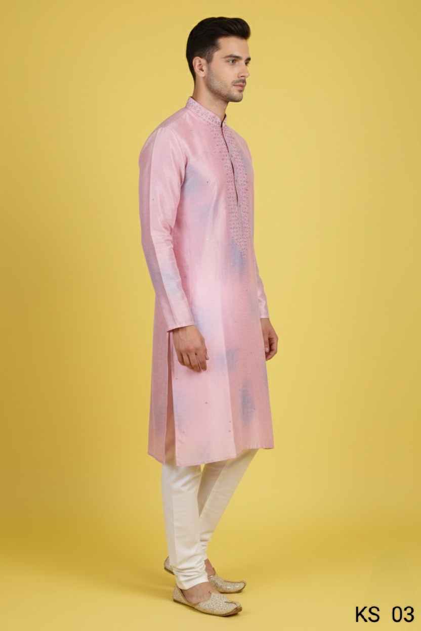 Multi Colour Kurta with Bottom(ME-MKUS_KS 03)