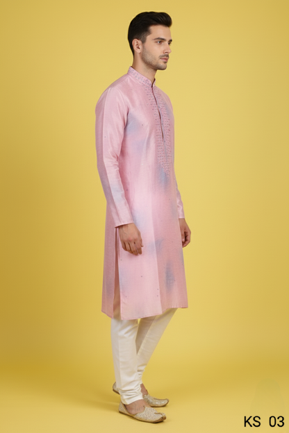 Multi Colour Kurta with Bottom(ME-MKUS_KS 03)