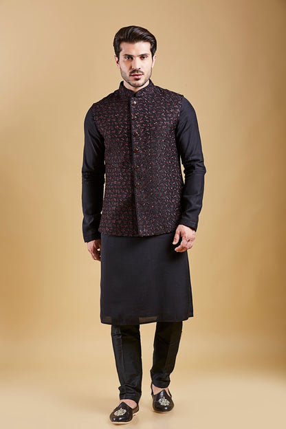 Black Colour Bundi Set(ME-MBUS_JS-680)