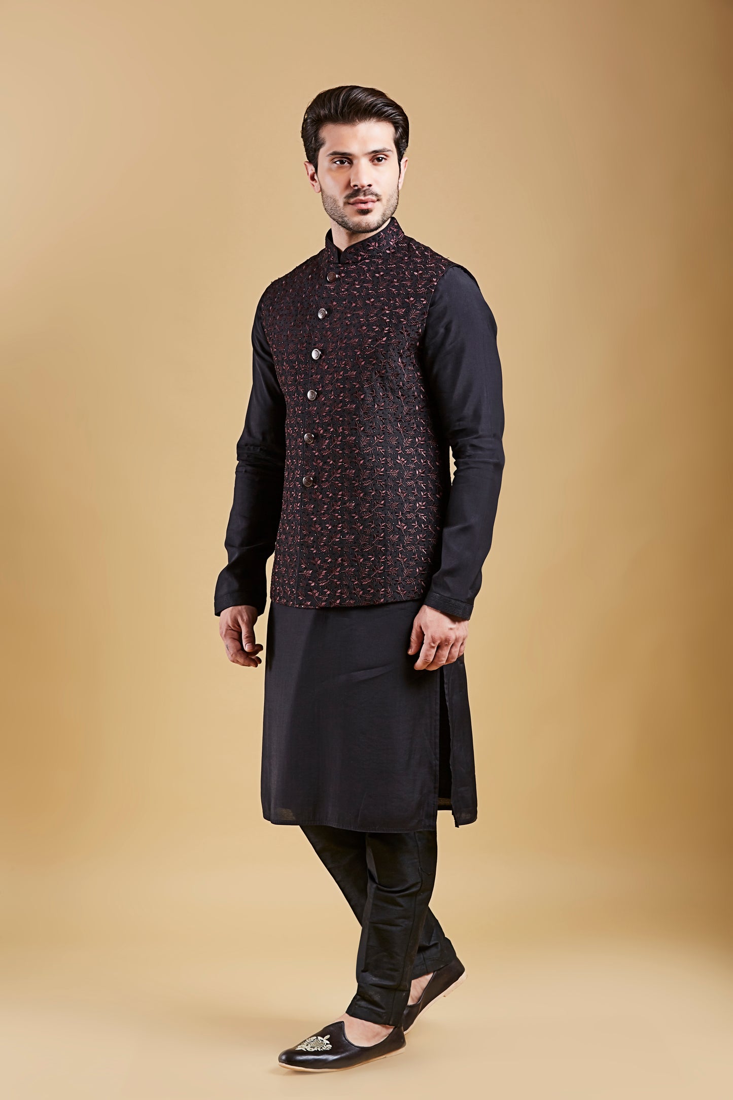 Black Colour Bundi Set(ME-MBUS_JS-680)