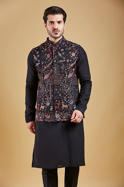 Black Colour Bundi Set(ME-MBUS_JS-655)