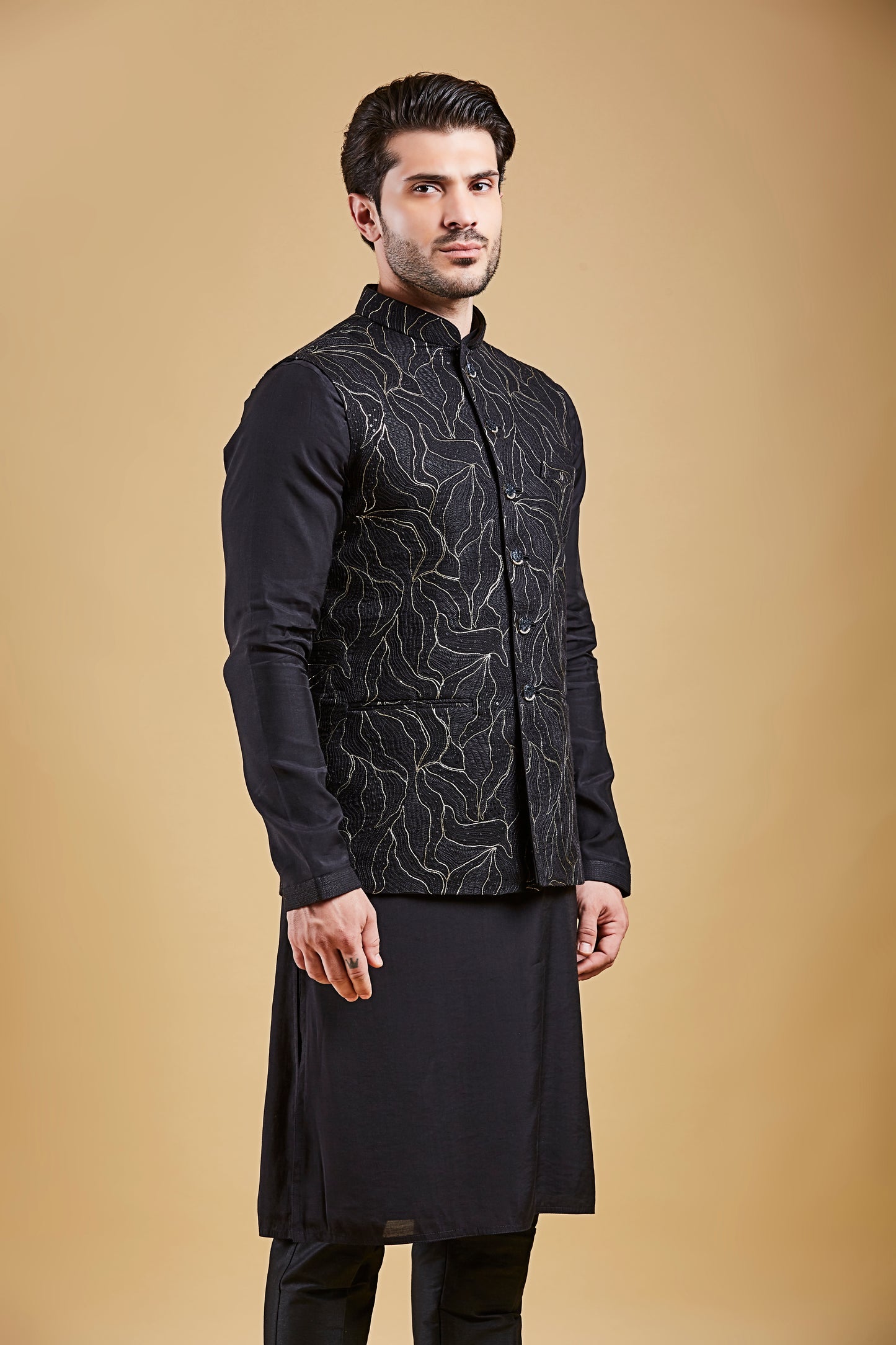 Black Colour Bundi Set(ME-MBUS_JS-662)