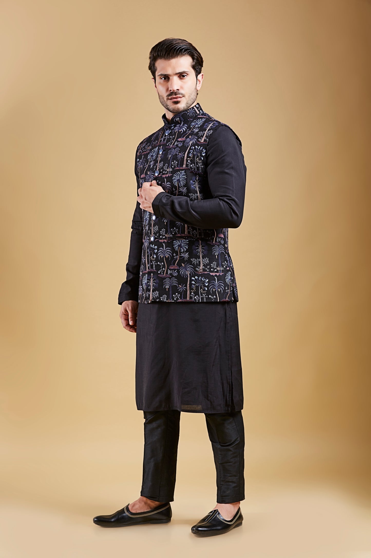 Black Colour Bundi Set(ME-MBUS_JS-666)