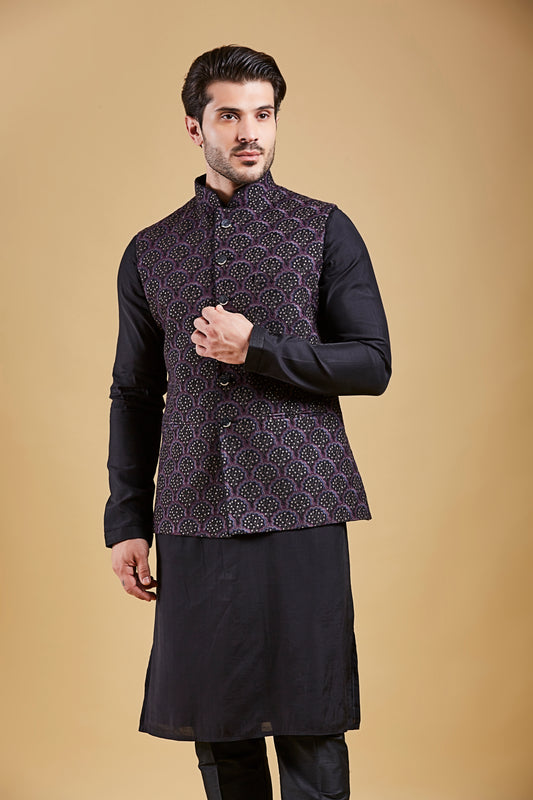 Black Colour Bundi Set(ME-MBUS_JS-327)