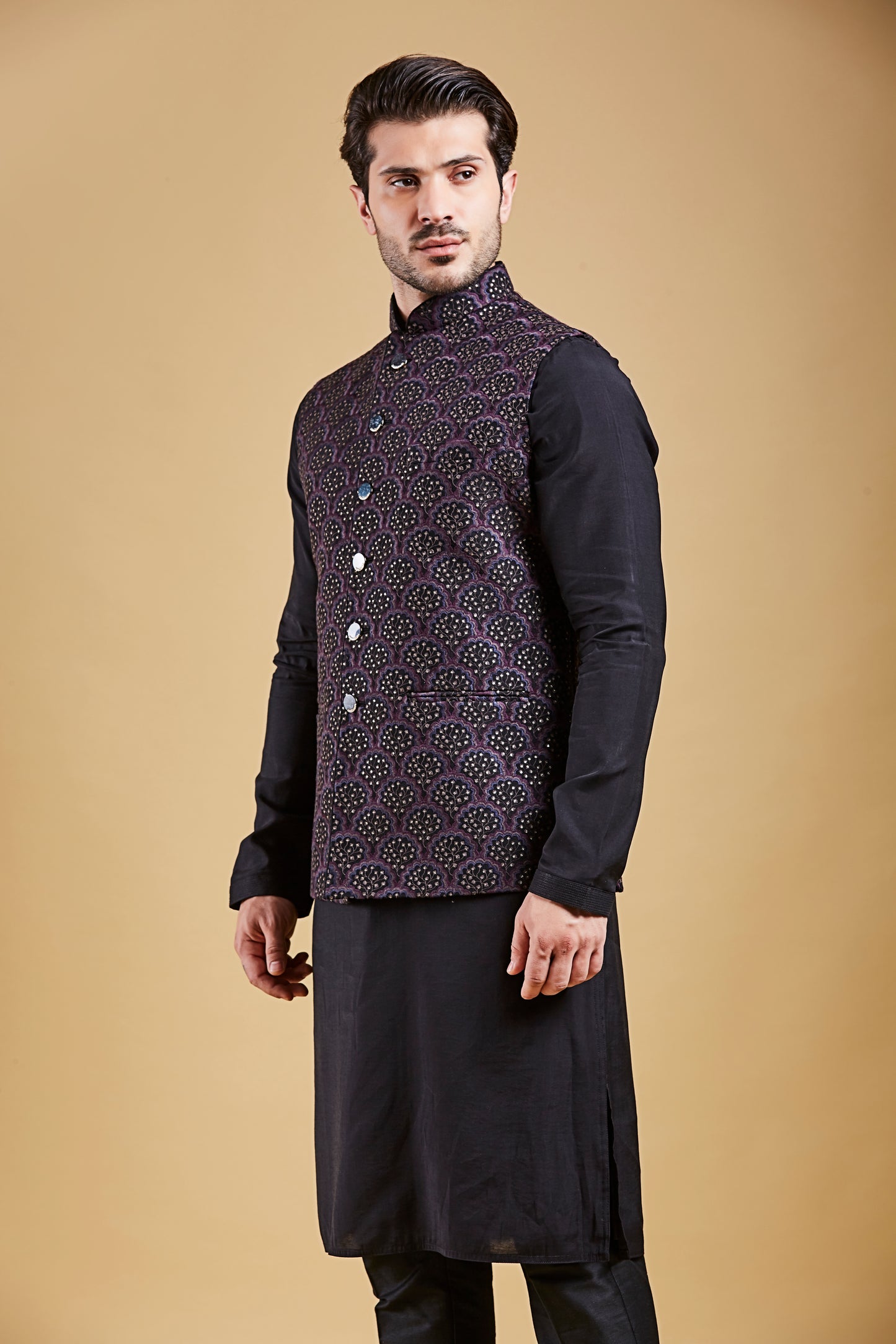 Black Colour Bundi Set(ME-MBUS_JS-327)