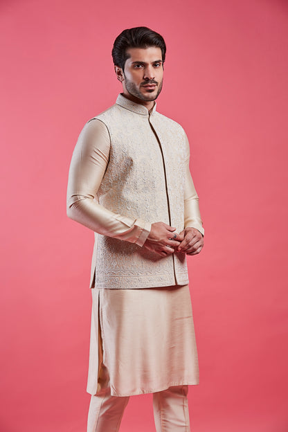 Fawn Colour Bundi Set(ME-MBUS_JS-653)