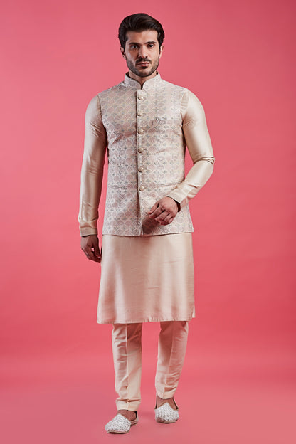 Fawn Colour Bundi Set(ME-MBUS_JS-527)