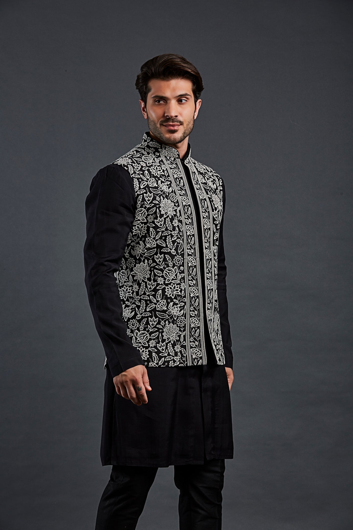 Black Colour Bundi Set(ME-MBUS_JS-658)