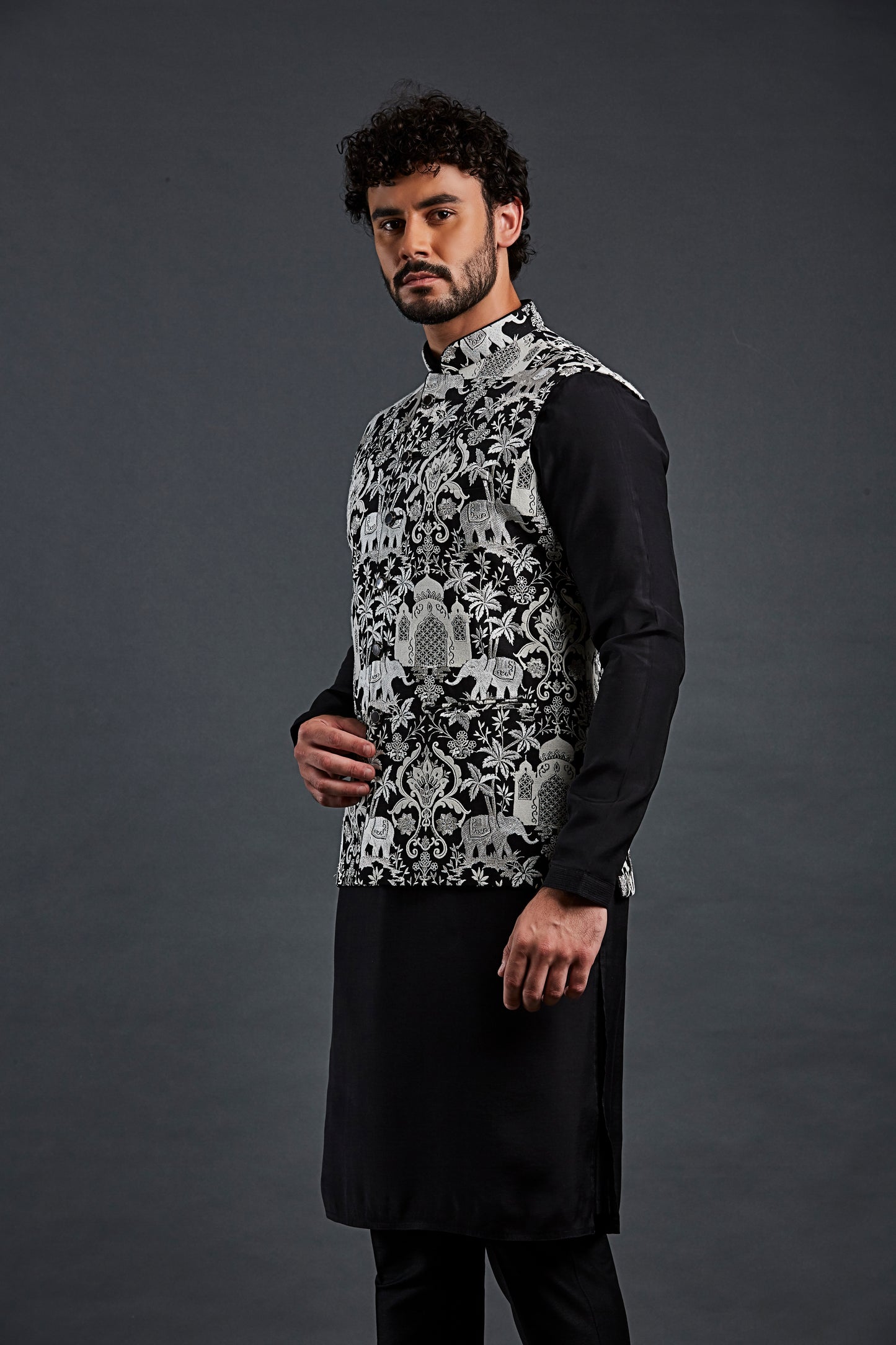 Black Colour Bundi Set(ME-MBUS_JS-613)