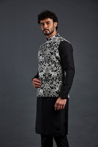 Black Colour Bundi Set(ME-MBUS_JS-613)