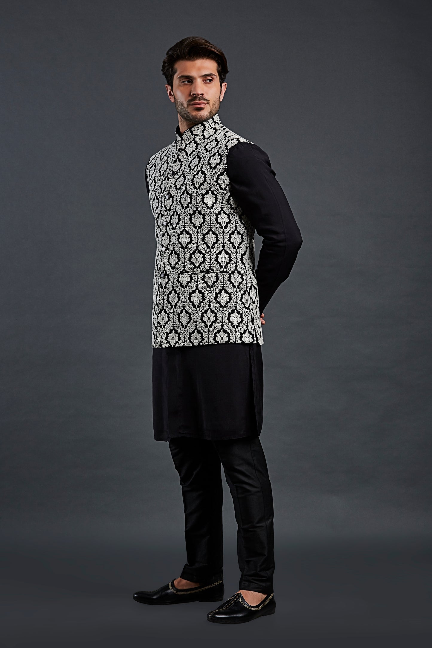 Black Colour Bundi Set(ME-MBUS_JS-632)