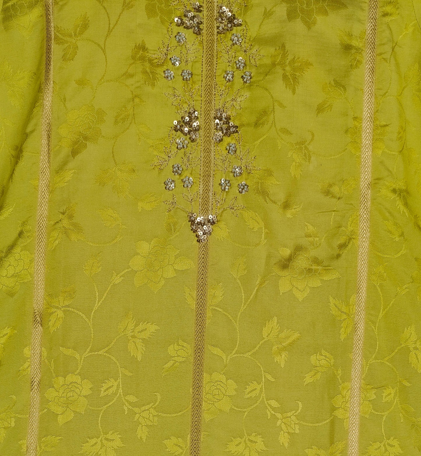 Pista Green Colour Kurti Set(LC-WKIS_4247)