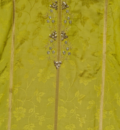 Pista Green Colour Kurti Set(LC-WKIS_4247)