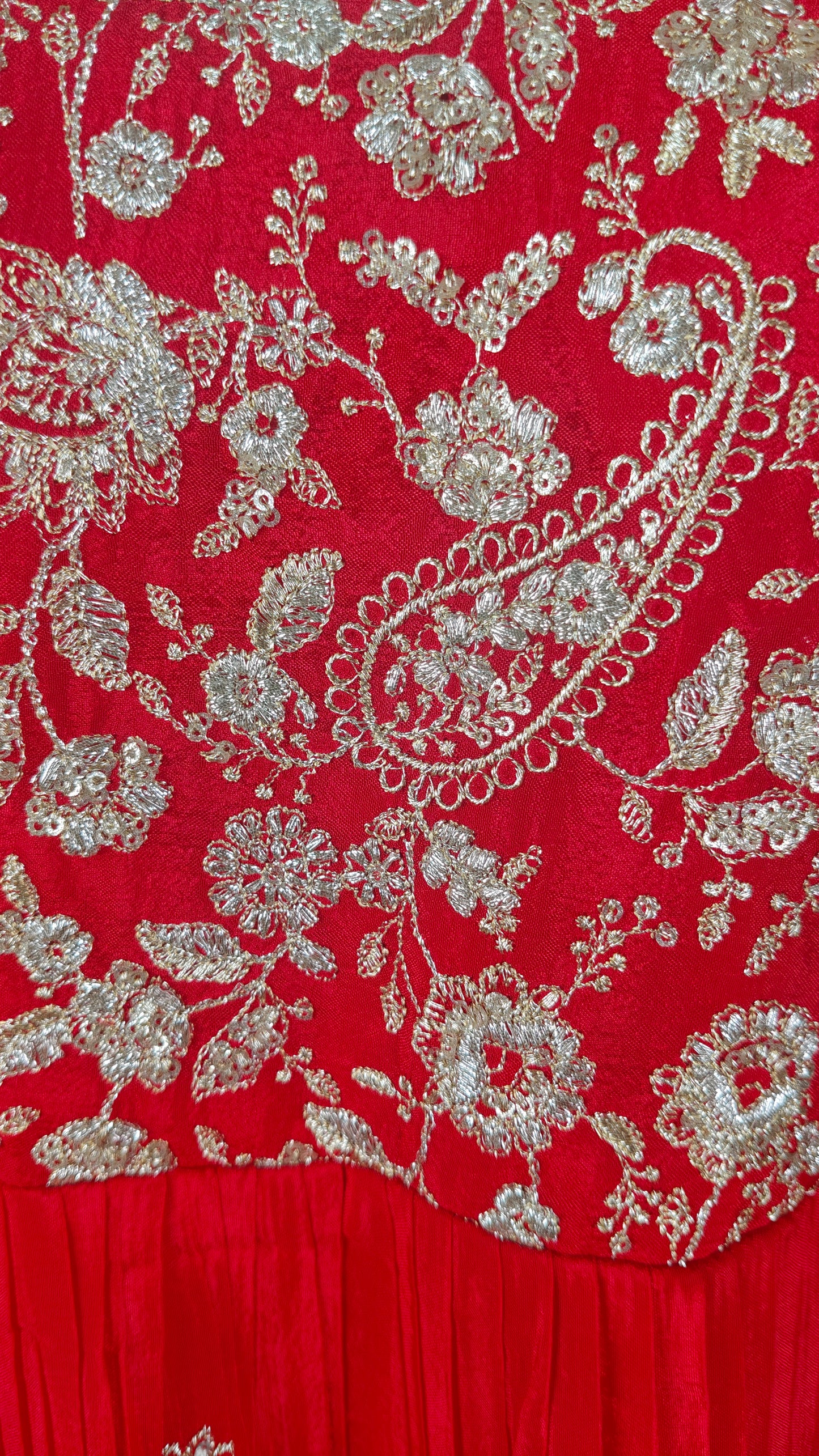 Red Colour Anarkali Gown(LE-WANK_3381)