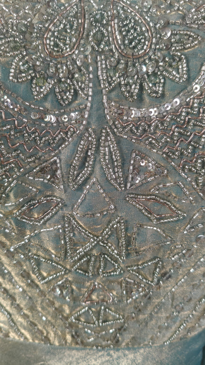 Sea Green Colour Anarkali Gown(LE-WANK_3476)