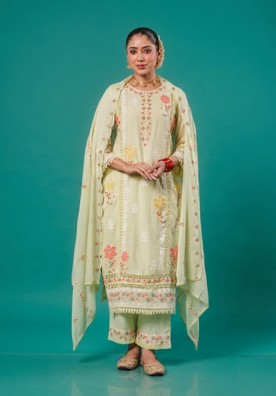 Pista Colour Pant Set(LE-WPNS_001)