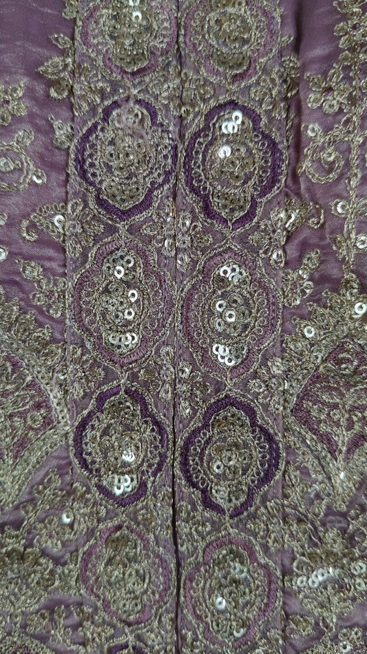 Lavender Colour Plazo Set(LE-WPZS_3065)