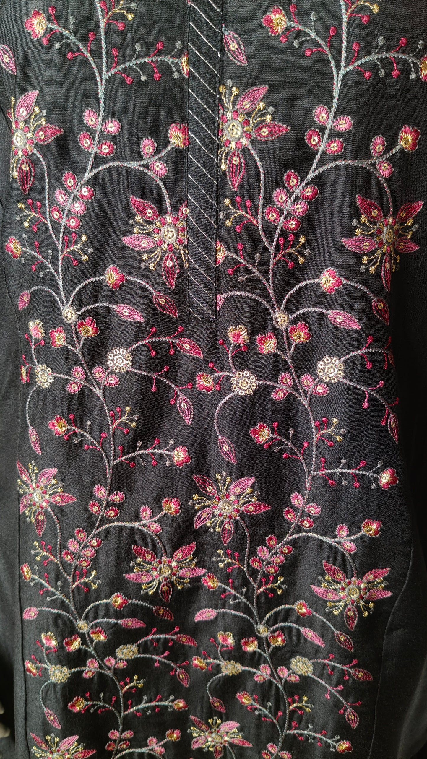 Black Colour Pant Set(LE-WPNS_3485)