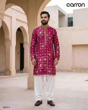 Rani Colour Kurta Set(ME-MKUS_4208 A)