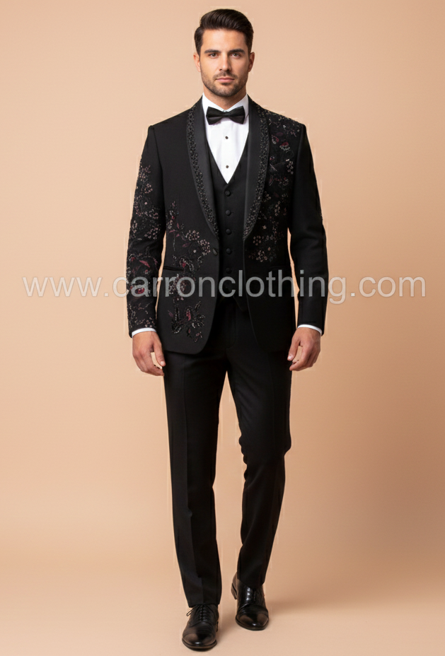 Black Colour Coat Suit (ME-MSUI_4907.306.1)