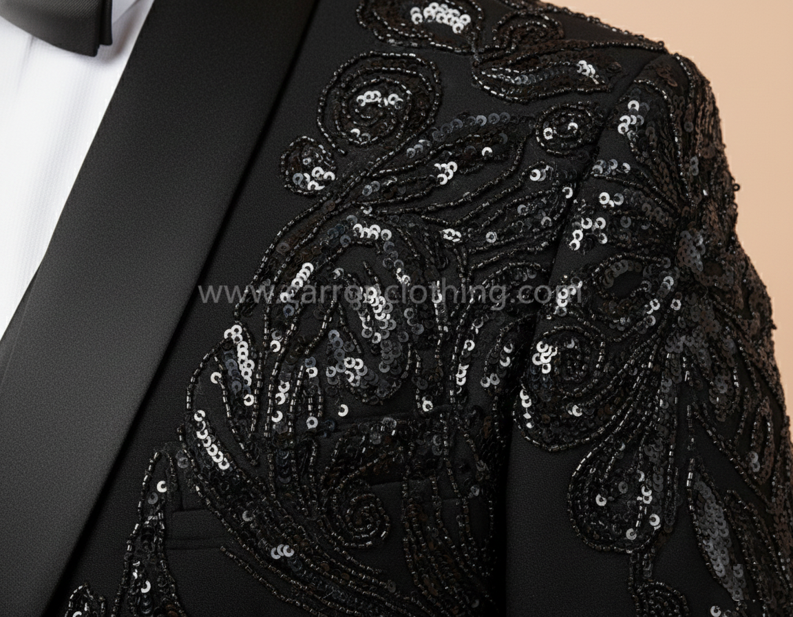 Black Colour Coat Suit(ME-MSUI_51656 R 1)