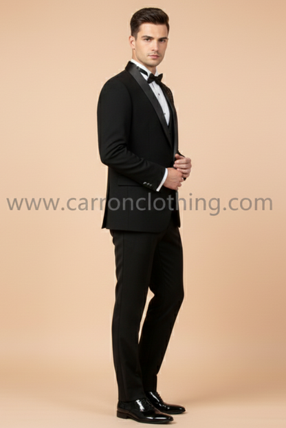 Black Colour Coat Suit(ME-MSUI_51656 R 1)