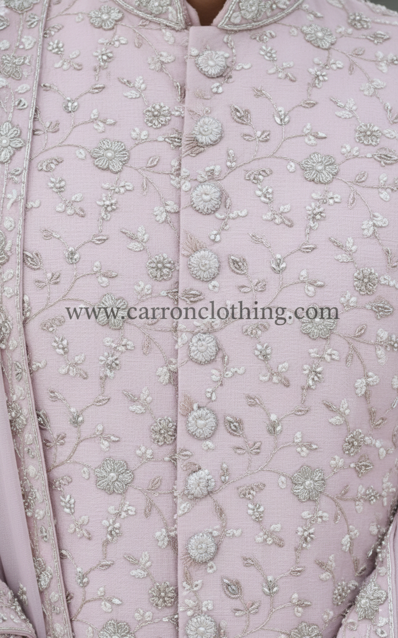 Lilac Colour Sherwani(ME-MSRW_91366)