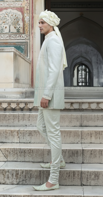 Omerye Pista Colour Indo Western(ME-MINW_IW 8652)