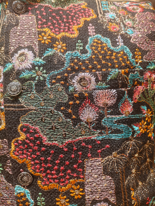 Black Colour Bundi Set(ME-MBUS_NEEDLEWRK D 1)