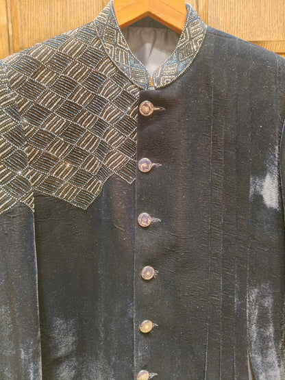Blue Colour Indo Western(ME-MINW_IW 00052.07)