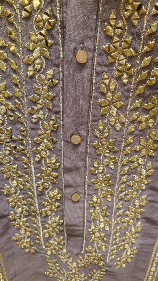 Purple Colour Kurta Set(ME-MKUS_2524)